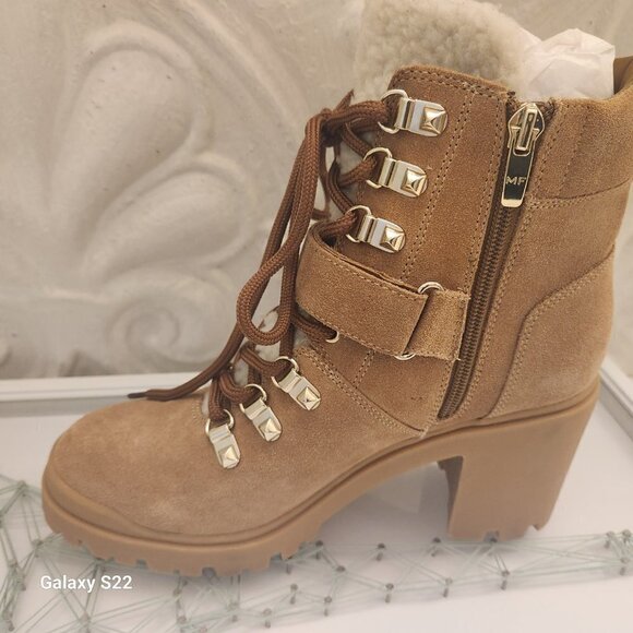 Marc Fisher Leather Strap up boots. NWOT. Size 6.5 - Picture 3 of 13